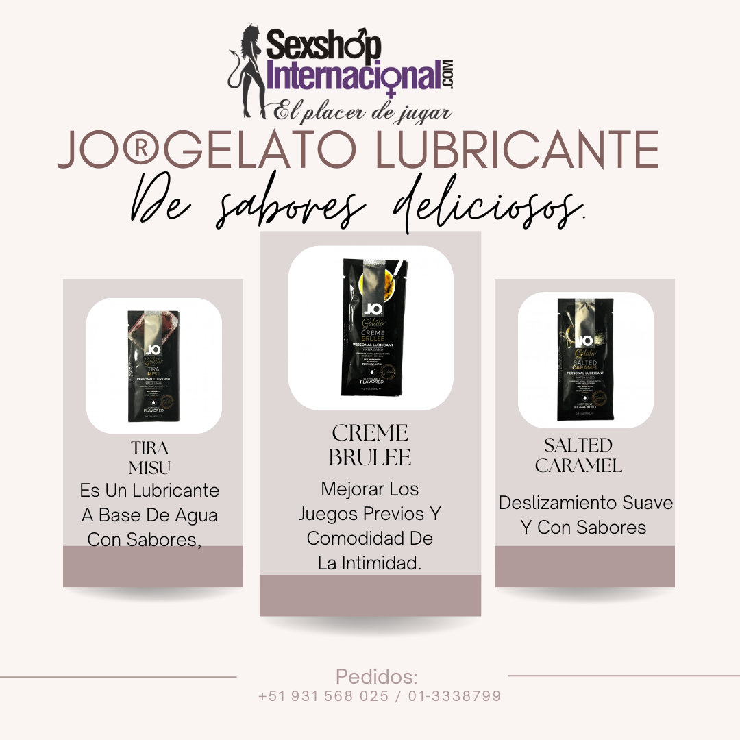 JOGELATO LUBRICANTE DEL SABOR DELICIA SEXSHOP PTE PIEDRA 931568025